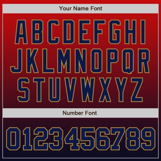 Χρυσό Φανελάκι Μόδας Custom Κόκκινο Μπέιζμπολ Fade Navy-Old Authentic Χρυσό Φανελάκι Μόδας Custom Κόκκινο Μπέιζμπολ Fade Navy-Old Authentic