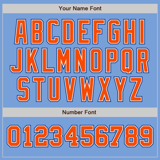 Αυθεντική πορτοκαλί-ρουαγιάλ φανέλα μπέιζμπολ με φως, μπλε, δίχρωμο Αυθεντική πορτοκαλί-ρουαγιάλ φανέλα μπέιζμπολ με φως, μπλε, δίχρωμο