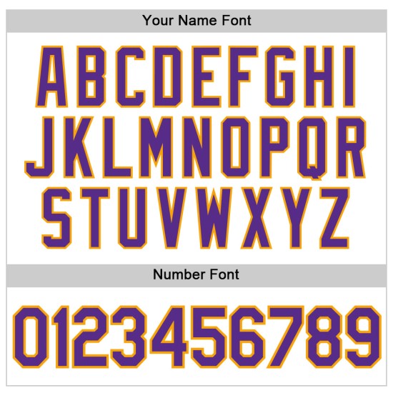 Τζέρσεϊ Μπέιζμπολ Μωβ-Χρυσό Αυθεντικό Λευκό Αμάνικο Custom Τζέρσεϊ Μπέιζμπολ Μωβ-Χρυσό Αυθεντικό Λευκό Αμάνικο Custom