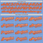 Αυθεντική πορτοκαλί-ρουαγιάλ φανέλα μπέιζμπολ με φως, μπλε, δίχρωμο Αυθεντική πορτοκαλί-ρουαγιάλ φανέλα μπέιζμπολ με φως, μπλε, δίχρωμο