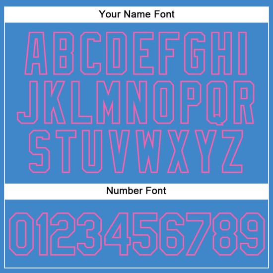 Μπλε φανέλα μπέιζμπολ με αυθεντική πούδρα, μπλε-ροζ Μπλε φανέλα μπέιζμπολ με αυθεντική πούδρα, μπλε-ροζ