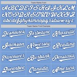 Ανοιχτόχρωμο τζέρσεϊ σε αυθεντικό χρώμα δύο μπλε-λευκό-ρουά μπέιζμπολ Custom Ανοιχτόχρωμο τζέρσεϊ σε αυθεντικό χρώμα δύο μπλε-λευκό-ρουά μπέιζμπολ Custom