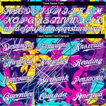 Προσαρμοσμένο τζέρσεϊ λευκό-μωβ αυθεντικό μοτίβο 3D γκράφιτι μπέιζμπολ Προσαρμοσμένο τζέρσεϊ λευκό-μωβ αυθεντικό μοτίβο 3D γκράφιτι μπέιζμπολ