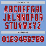 Κόκκινο-Ναυτικό Μπλε Φανέλα Μπέιζμπολ σε Δύο Τόνους, Προσαρμοσμένη Κόκκινο-Ναυτικό Μπλε Φανέλα Μπέιζμπολ σε Δύο Τόνους, Προσαρμοσμένη