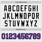 Μωβ-Κόκκινο Προσαρμοσμένο Λευκό Τζέρσεϊ Μπέιζμπολ Αυθεντικό Μωβ-Κόκκινο Προσαρμοσμένο Λευκό Τζέρσεϊ Μπέιζμπολ Αυθεντικό