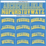 Πούδρα Αυθεντική Μόδα Τζέρσεϊ Custom Drift Χρυσό-Λευκό Μπλε Μπέιζμπολ Πούδρα Αυθεντική Μόδα Τζέρσεϊ Custom Drift Χρυσό-Λευκό Μπλε Μπέιζμπολ