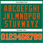 Μπέιζμπολ Πορτοκαλί-Λευκό Πράσινο Φανέλα Αυθεντικό Αμάνικο Custom Kelly Μπέιζμπολ Πορτοκαλί-Λευκό Πράσινο Φανέλα Αυθεντικό Αμάνικο Custom Kelly