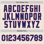 Κρεμ, ρουά-κόκκινη προσαρμοσμένη φανέλα μπέιζμπολ Royal Pinstripe, αυθεντική Κρεμ, ρουά-κόκκινη προσαρμοσμένη φανέλα μπέιζμπολ Royal Pinstripe, αυθεντική