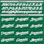 Μπέιζμπολ Λευκό-Γκρι Προσαρμοσμένη Φανέλα Πράσινο Authentic Kelly Μπέιζμπολ Λευκό-Γκρι Προσαρμοσμένη Φανέλα Πράσινο Authentic Kelly