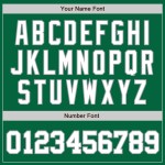 Μπέιζμπολ Λευκό-Γκρι Προσαρμοσμένη Φανέλα Πράσινο Authentic Kelly Μπέιζμπολ Λευκό-Γκρι Προσαρμοσμένη Φανέλα Πράσινο Authentic Kelly