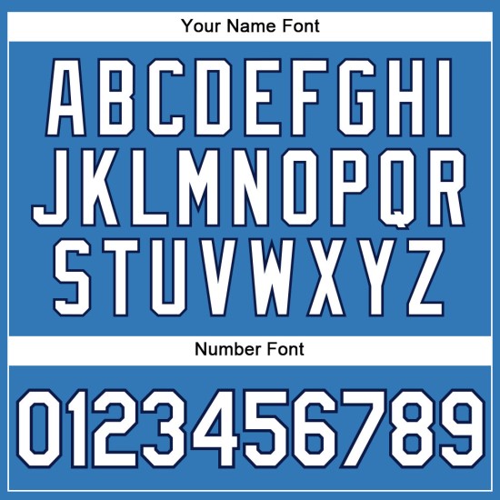 Αμάνικο τζέρσεϊ με πούδρα Custom Baseball White-Blue Authentic Blue Αμάνικο τζέρσεϊ με πούδρα Custom Baseball White-Blue Authentic Blue