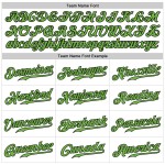 Αυθεντική φανέλα μπέιζμπολ Neon White Custom Αμάνικη Πράσινη-Μαύρη Αυθεντική φανέλα μπέιζμπολ Neon White Custom Αμάνικη Πράσινη-Μαύρη