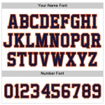 Λευκό, μπλε-πορτοκαλί, αυθεντικό αμάνικο φανέλα μπέιζμπολ Λευκό, μπλε-πορτοκαλί, αυθεντικό αμάνικο φανέλα μπέιζμπολ