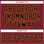 Αμάνικη φανέλα μπέιζμπολ μαύρο-χρυσό βυσσινί Custom Authentic Αμάνικη φανέλα μπέιζμπολ μαύρο-χρυσό βυσσινί Custom Authentic