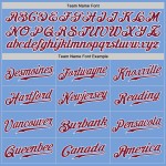 Μπλε Τζέρσεϊ Ανοιχτόχρωμη Custom Αυθεντική Πορφυρό-Λευκό Μπέιζμπολ Μπλε Τζέρσεϊ Ανοιχτόχρωμη Custom Αυθεντική Πορφυρό-Λευκό Μπέιζμπολ